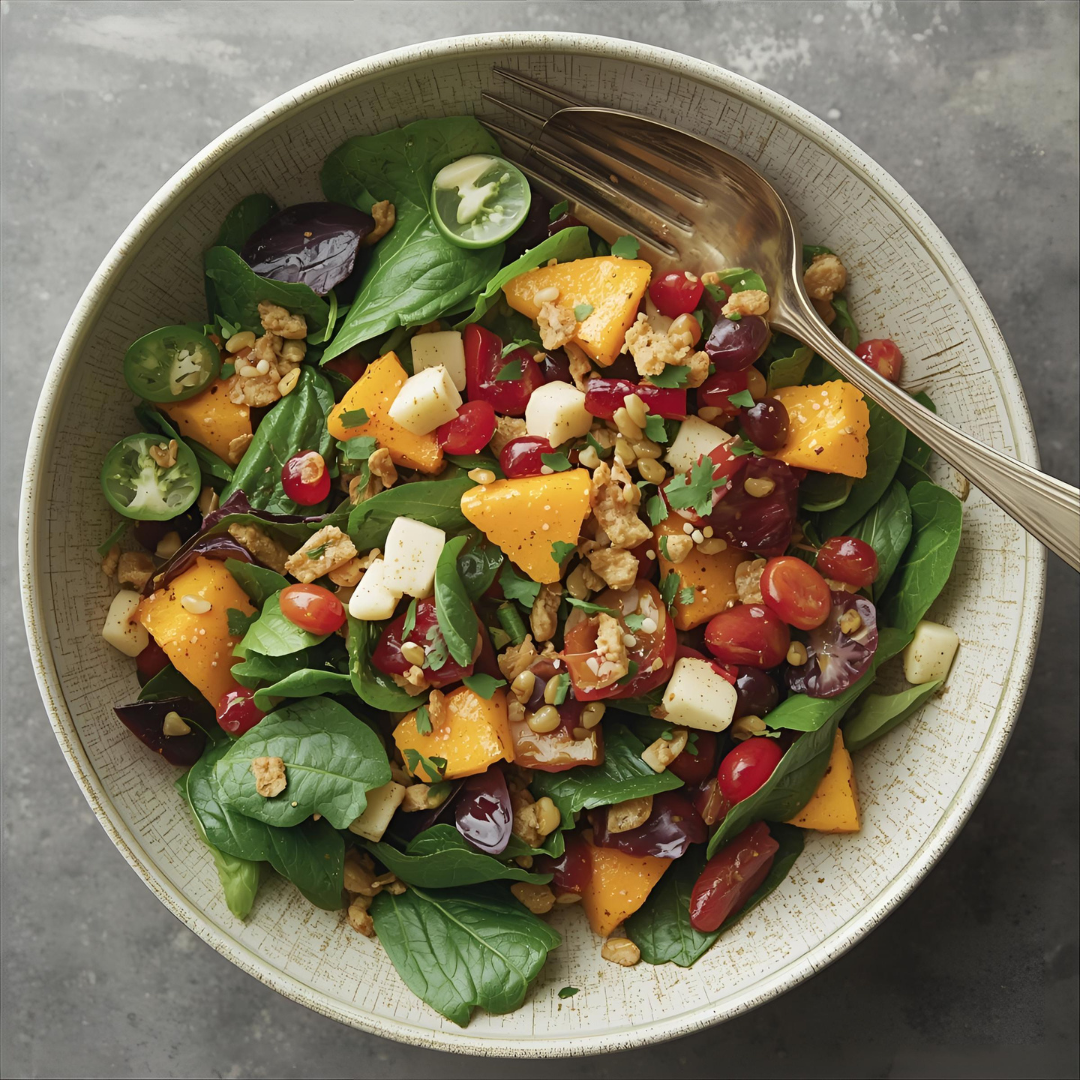 وصفات سلطات صحية منخفضة السعرات للرجيم